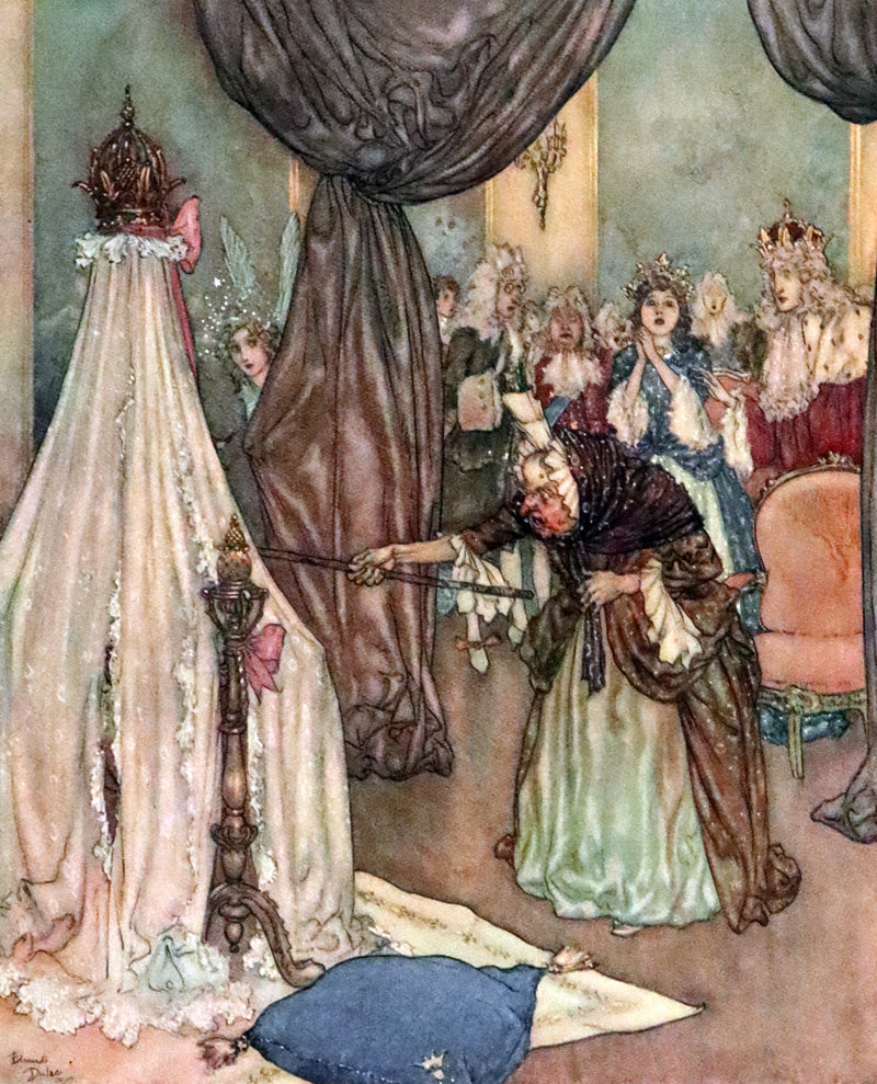 1910 Rare First Edition - Edmund Dulac's Sleeping Beauty and Other Fairy Tales. Illustrated.