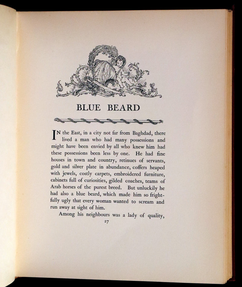 1910 Rare First Edition - Edmund Dulac's Sleeping Beauty and Other Fairy Tales. Illustrated.