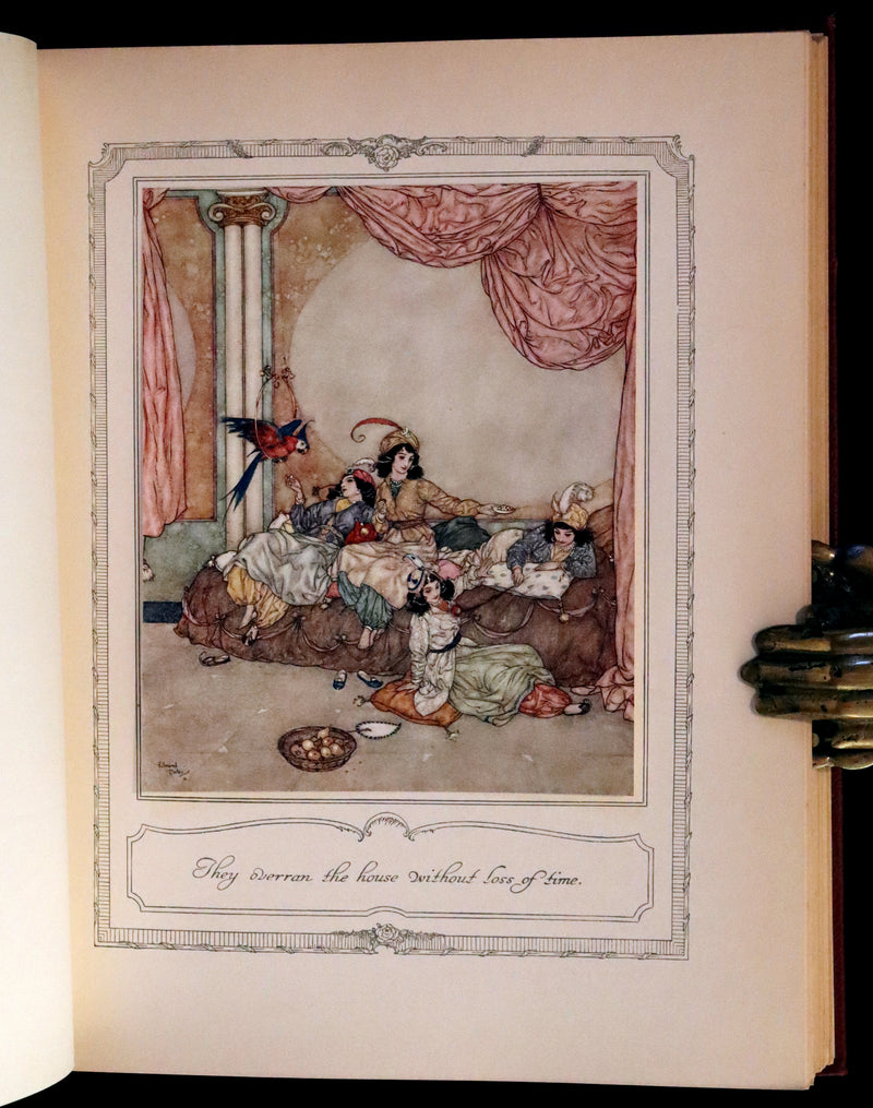 1910 Rare First Edition - Edmund Dulac's Sleeping Beauty and Other Fairy Tales. Illustrated.