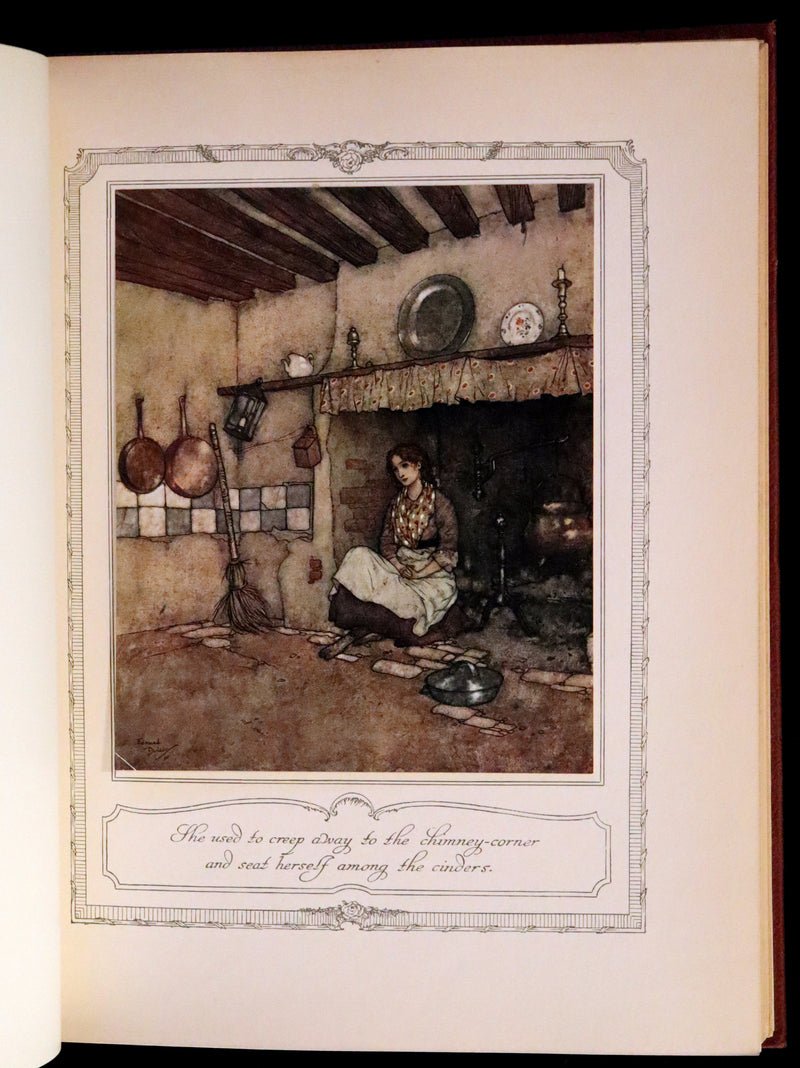 1910 Rare First Edition - Edmund Dulac's Sleeping Beauty and Other Fairy Tales. Illustrated.