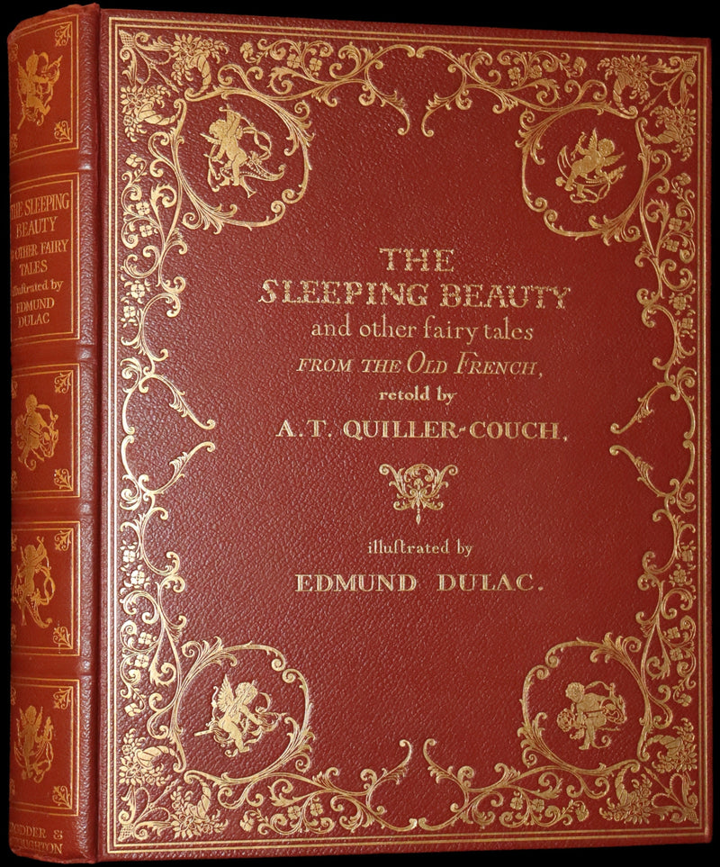 1910 Rare First Edition - Edmund Dulac's Sleeping Beauty and Other Fairy Tales. Illustrated.