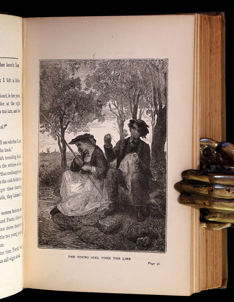 1880 Scarce US Edition - JULES VERNE - A WINTER Amid The ICE, Dr. Ox's Experiment & Other Stories.
