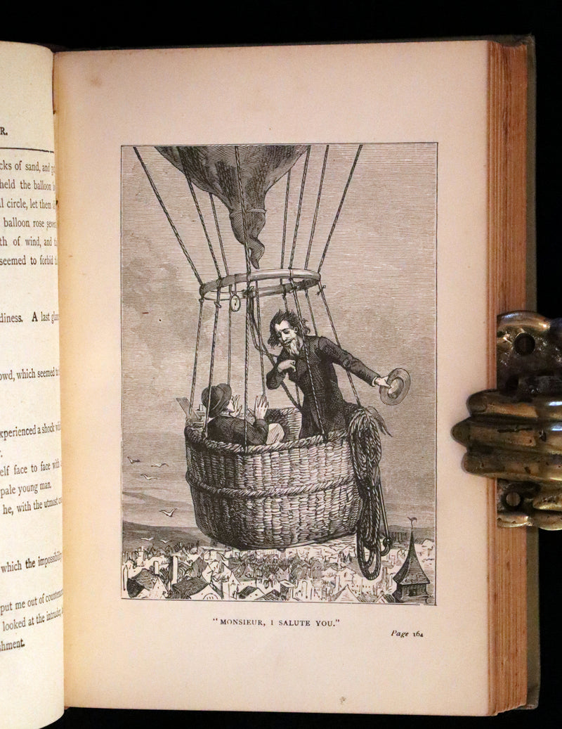 1880 Scarce US Edition - JULES VERNE - A WINTER Amid The ICE, Dr. Ox's Experiment & Other Stories.