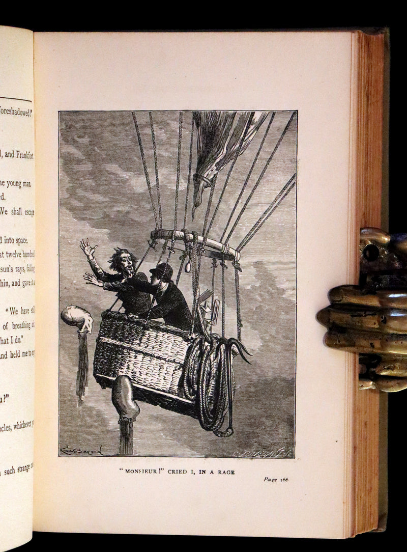 1880 Scarce US Edition - JULES VERNE - A WINTER Amid The ICE, Dr. Ox's Experiment & Other Stories.
