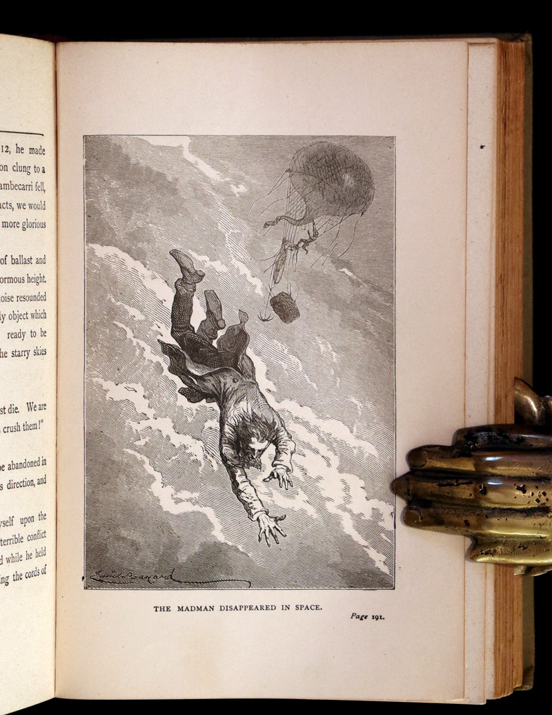 1880 Scarce US Edition - JULES VERNE - A WINTER Amid The ICE, Dr. Ox's Experiment & Other Stories.