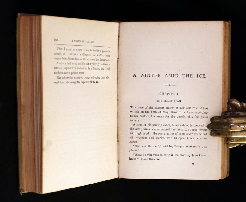 1880 Scarce US Edition - JULES VERNE - A WINTER Amid The ICE, Dr. Ox's Experiment & Other Stories.