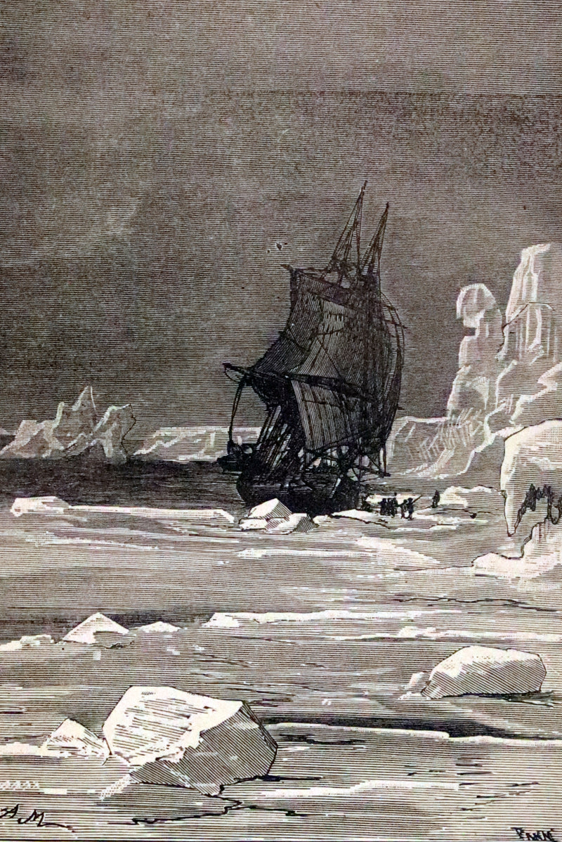 1880 Scarce US Edition - JULES VERNE - A WINTER Amid The ICE, Dr. Ox's Experiment & Other Stories.