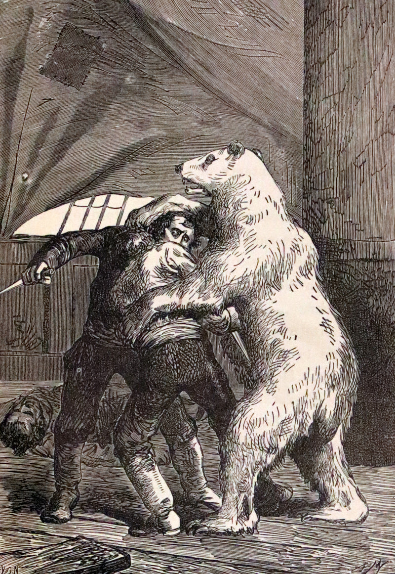 1880 Scarce US Edition - JULES VERNE - A WINTER Amid The ICE, Dr. Ox's Experiment & Other Stories.