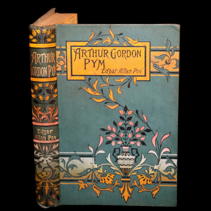 1898 Scarce Victorian Edition - Arthur Gordon Pym & Other Tales by EDGAR ALLAN POE.