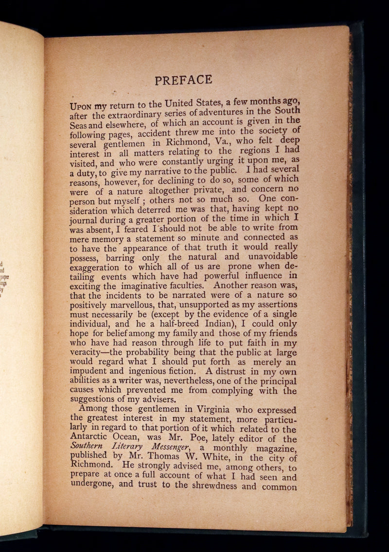 1898 Scarce Victorian Edition - Arthur Gordon Pym & Other Tales by EDGAR ALLAN POE.