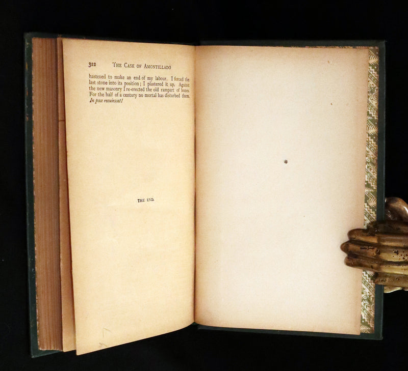 1898 Scarce Victorian Edition - Arthur Gordon Pym & Other Tales by EDGAR ALLAN POE.