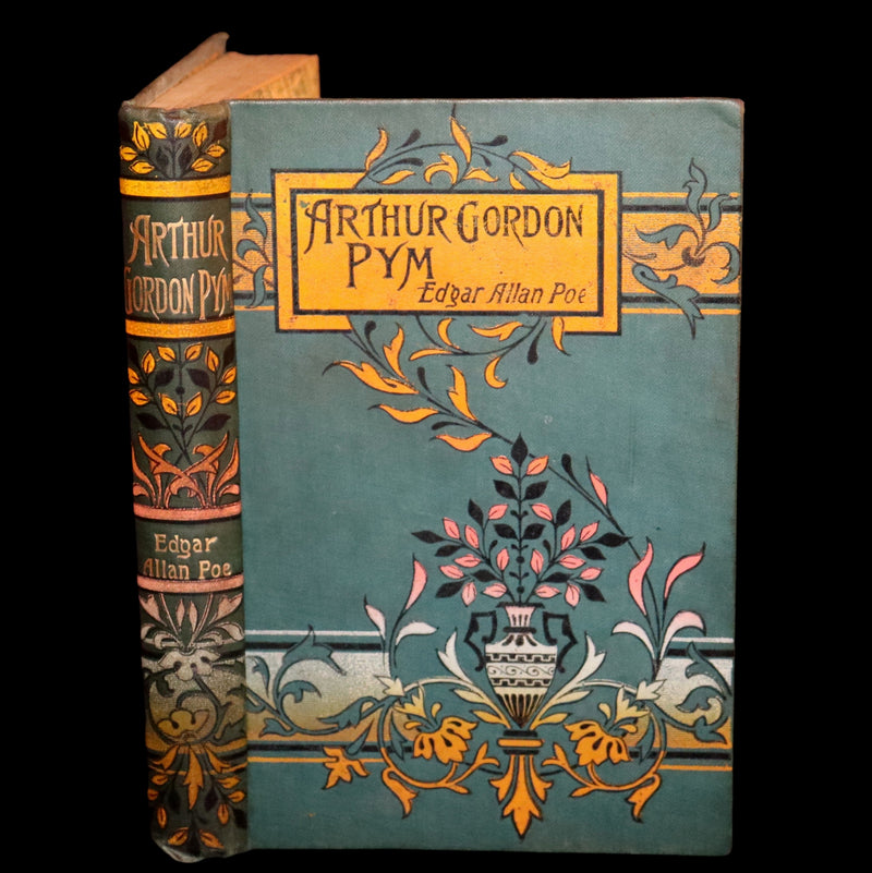 1898 Scarce Victorian Edition - Arthur Gordon Pym & Other Tales by EDGAR ALLAN POE.