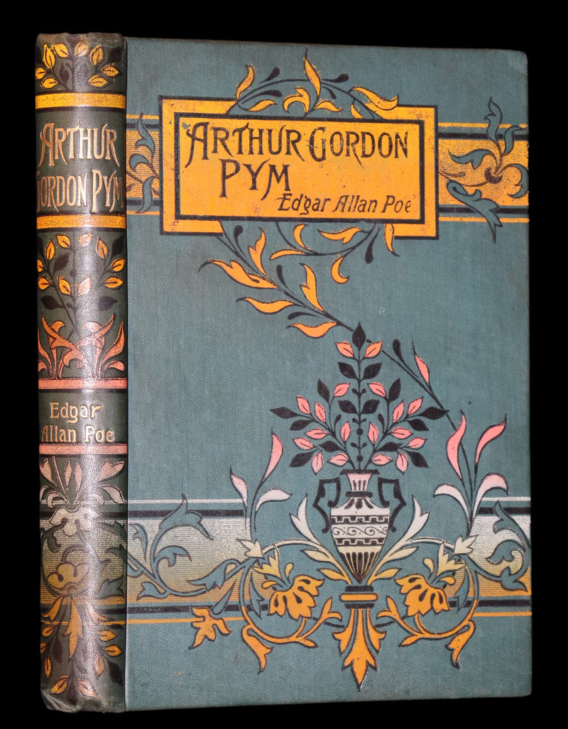 1898 Scarce Victorian Edition - Arthur Gordon Pym & Other Tales by EDGAR ALLAN POE.