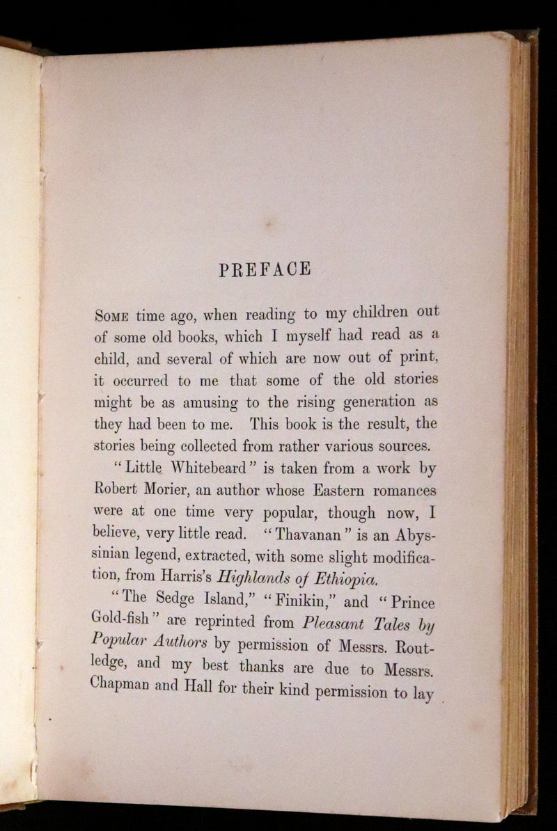 1893 Scarce First Edition - THE WINGED WOLF & Other Fairy Tales by Ha Sheen Kaf Illustrated by Arthur Layard.