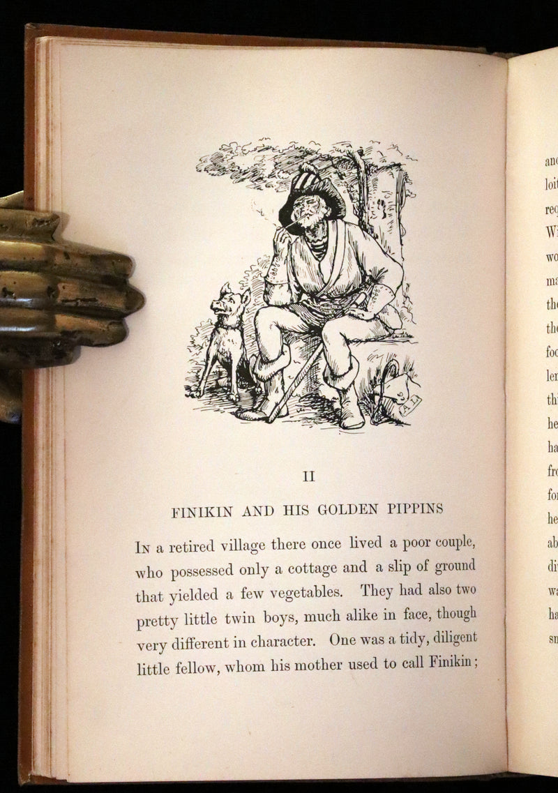 1893 Scarce First Edition - THE WINGED WOLF & Other Fairy Tales by Ha Sheen Kaf Illustrated by Arthur Layard.