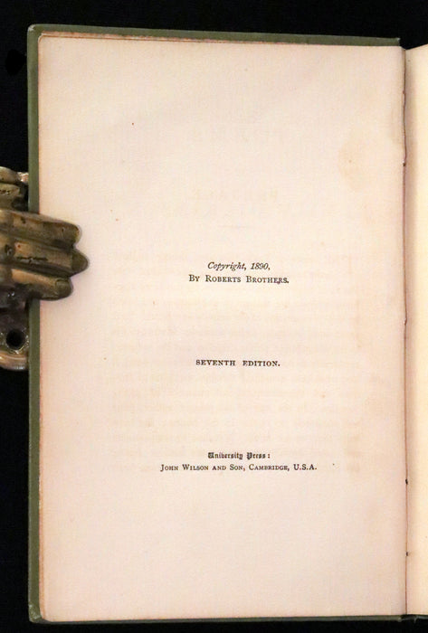 1892 Rare Early Edition - POEMS by EMILY DICKINSON Edited by Two of Her Friends.