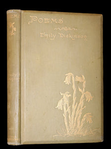 1892 Rare Early Edition - POEMS by EMILY DICKINSON Edited by Two of Her Friends.