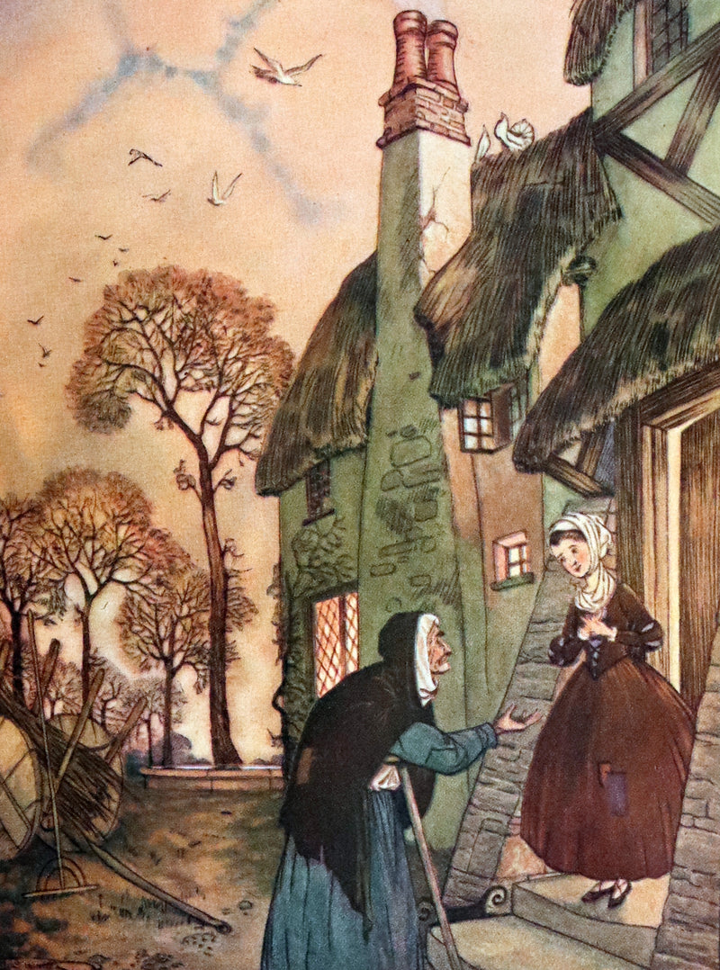 1918 Scarce First Edition - The Book of Elves and Fairies by Frances Jenkins Olcott illustrated by Milo Winter.