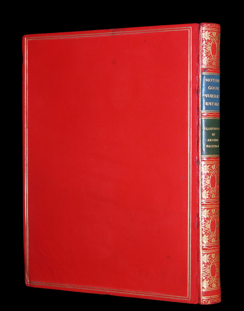 1969 Rare Book beautifully bound by Bayntun - MOTHER GOOSE illustrated by Arthur Rackham.