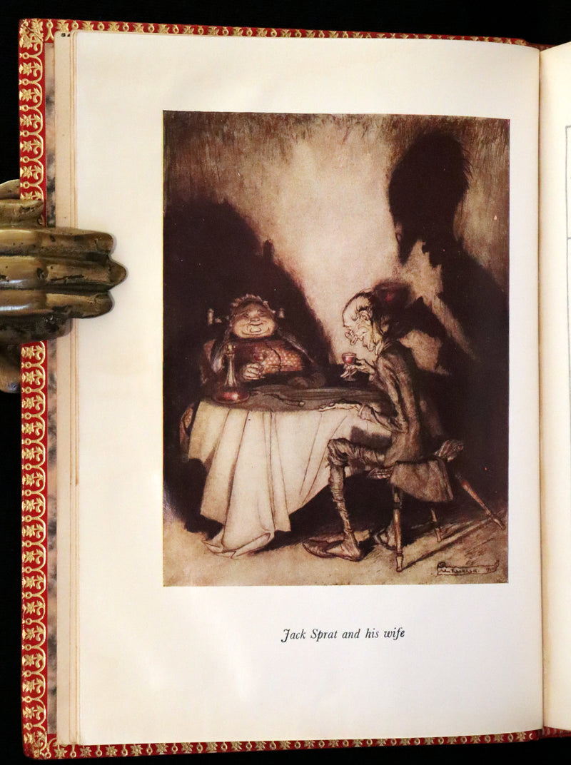 1969 Rare Book beautifully bound by Bayntun - MOTHER GOOSE illustrated by Arthur Rackham.
