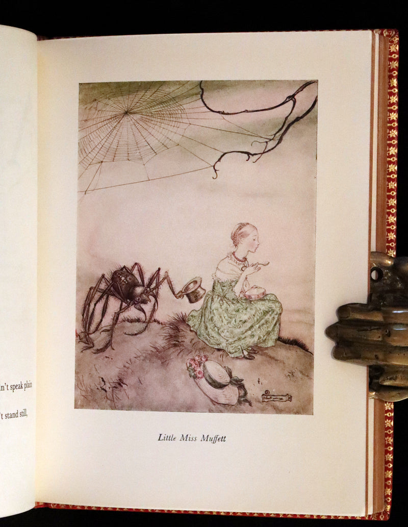 1969 Rare Book beautifully bound by Bayntun - MOTHER GOOSE illustrated by Arthur Rackham.