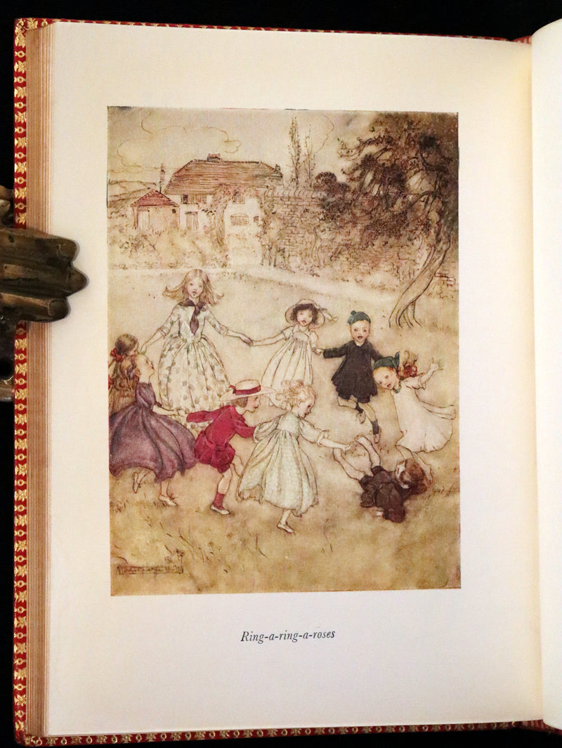 1969 Rare Book beautifully bound by Bayntun - MOTHER GOOSE illustrated by Arthur Rackham.