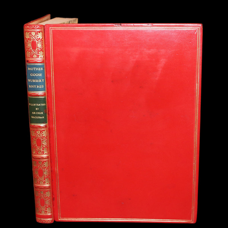 1969 Rare Book beautifully bound by Bayntun - MOTHER GOOSE illustrated by Arthur Rackham.
