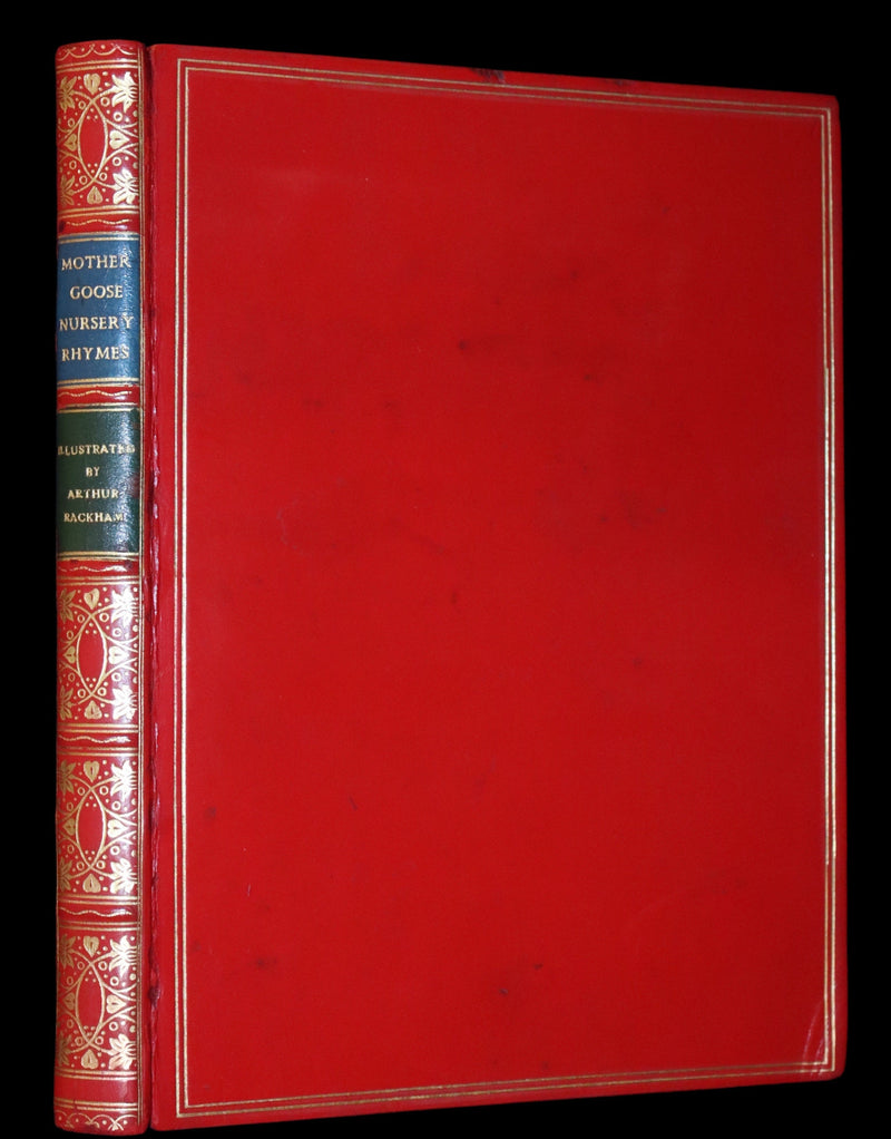 1969 Rare Book beautifully bound by Bayntun - MOTHER GOOSE illustrated by Arthur Rackham.