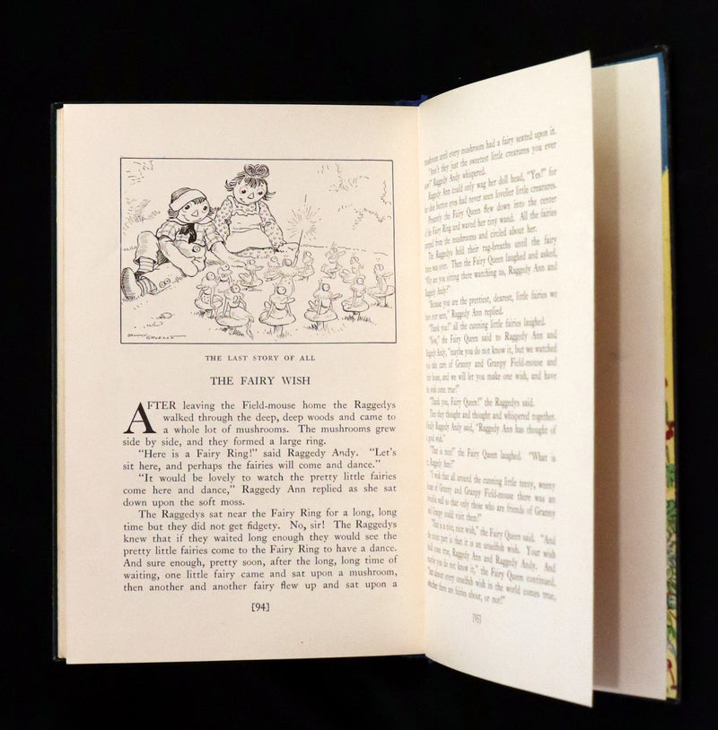 1930 Rare First Edition - RAGGEDY ANN in the DEEP DEEP WOODS in Publisher Box.