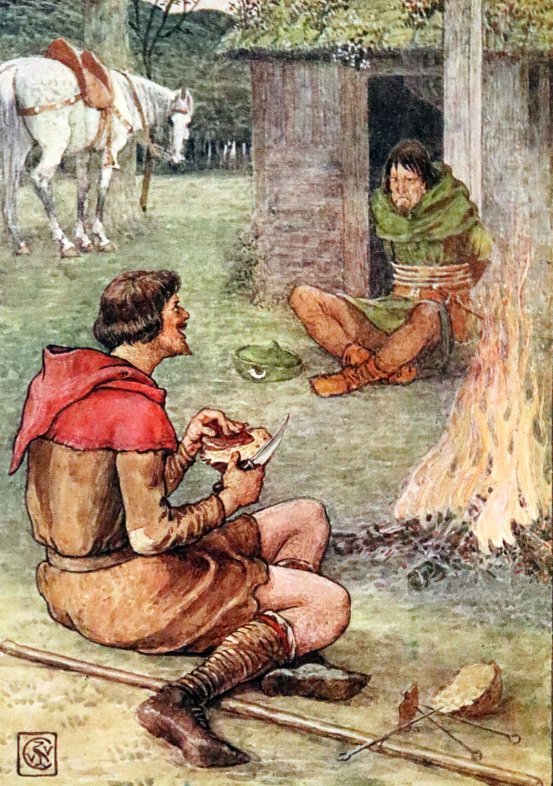 1912 Rare First Edition - ROBIN HOOD and His Merry Men by Henry Gilbert, Illustrated by Walter Crane.