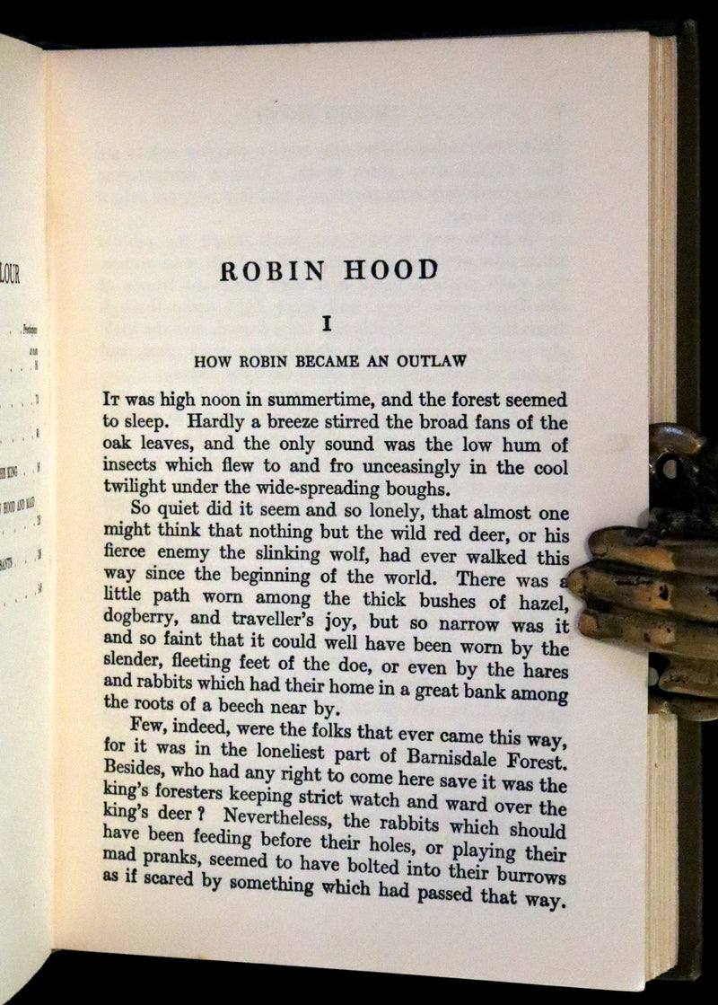 1912 Rare First Edition - ROBIN HOOD and His Merry Men by Henry Gilbert, Illustrated by Walter Crane.
