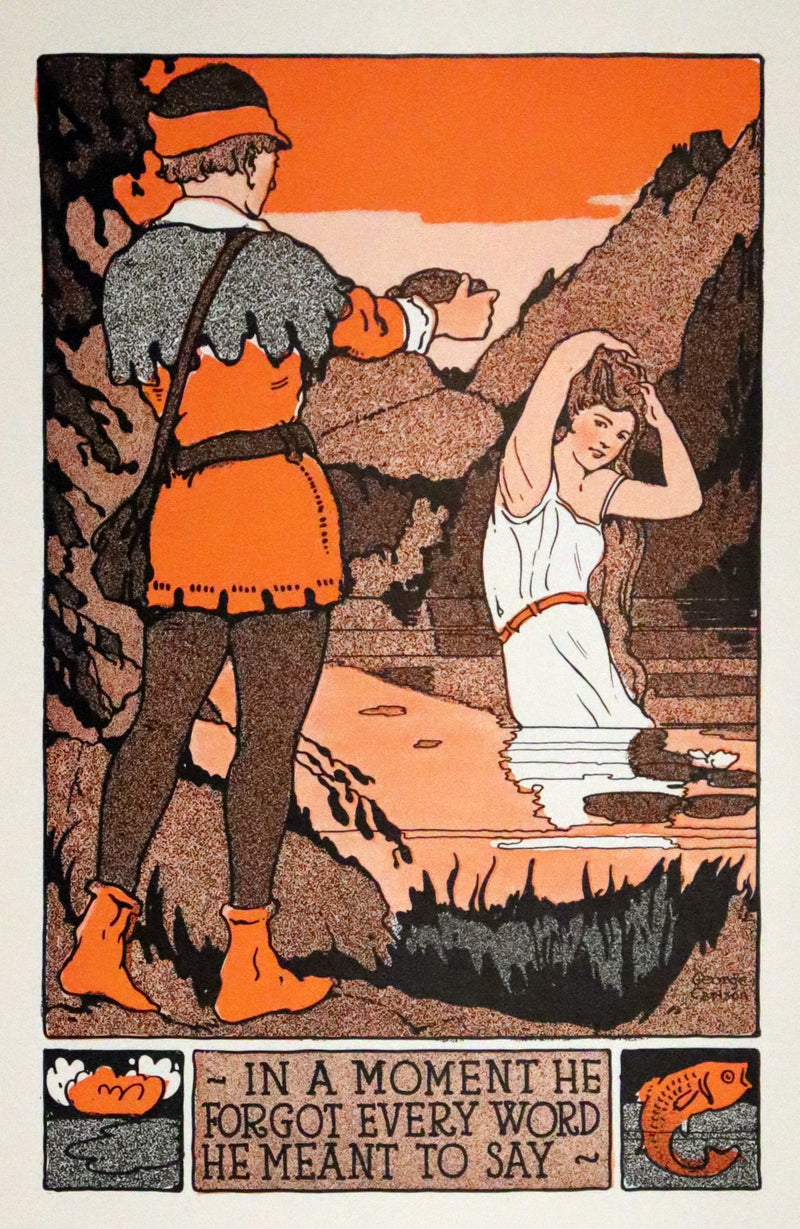 1921 Rare First Edition - WELSH FAIRY TALES by William Elliot Griffis. Illustrated by George Carlson.