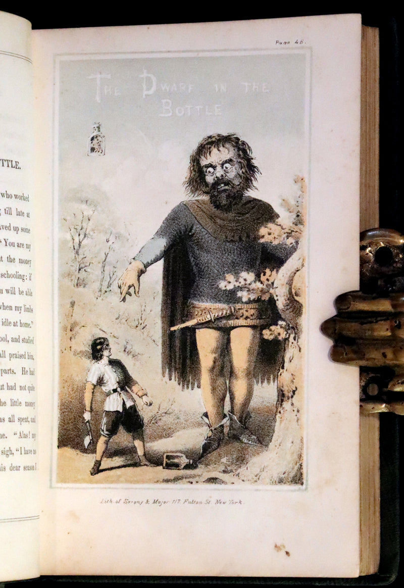 1854 Scarce First Edition - The Brothers GRIMM - Stray Leaves from Fairy Land, for Boys and Girls. Illustrated.