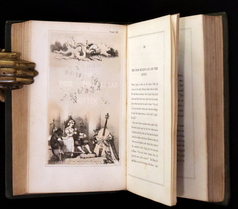 1854 Scarce First Edition - The Brothers GRIMM - Stray Leaves from Fairy Land, for Boys and Girls. Illustrated.