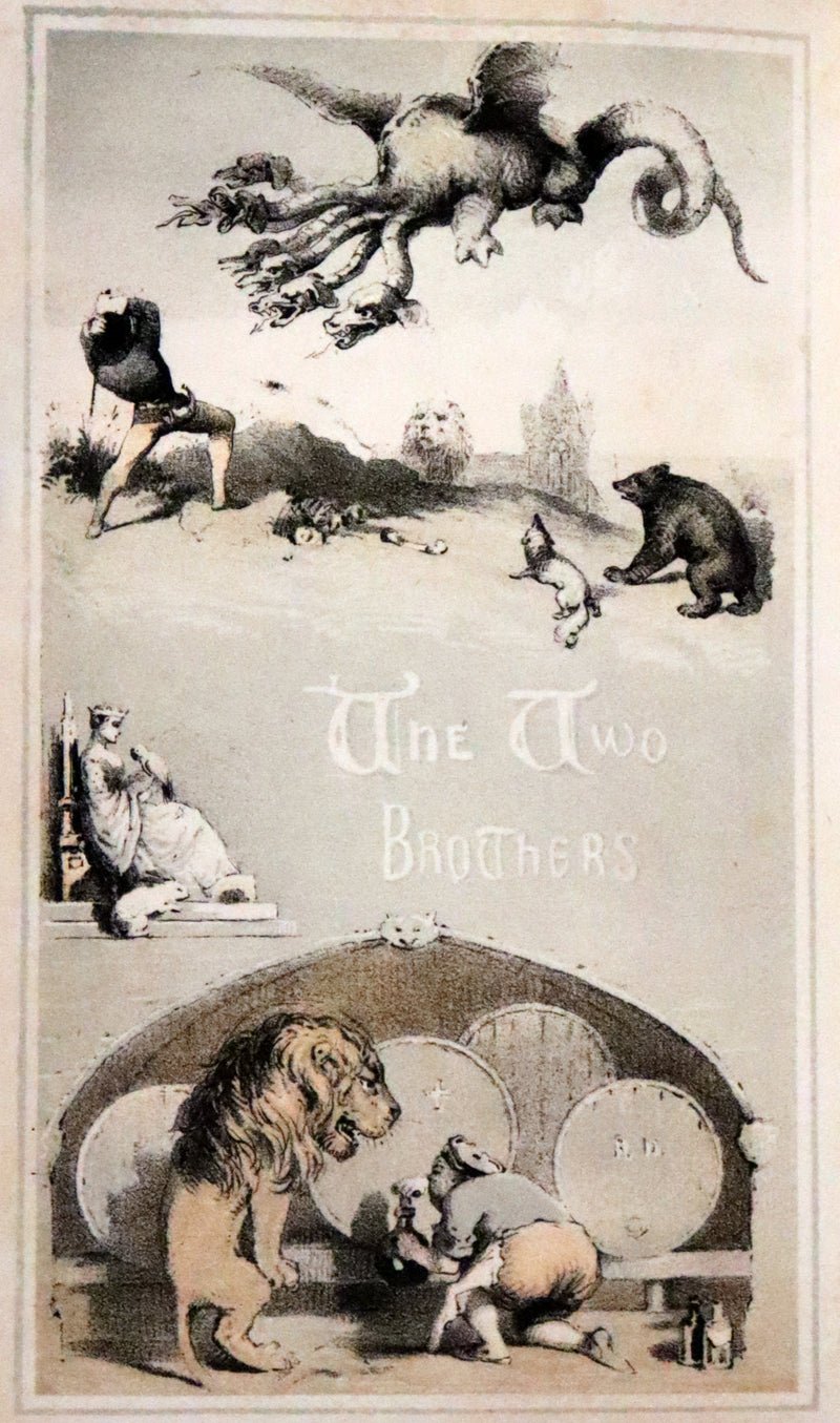1854 Scarce First Edition - The Brothers GRIMM - Stray Leaves from Fairy Land, for Boys and Girls. Illustrated.