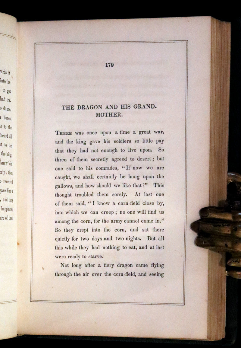 1854 Scarce First Edition - The Brothers GRIMM - Stray Leaves from Fairy Land, for Boys and Girls. Illustrated.