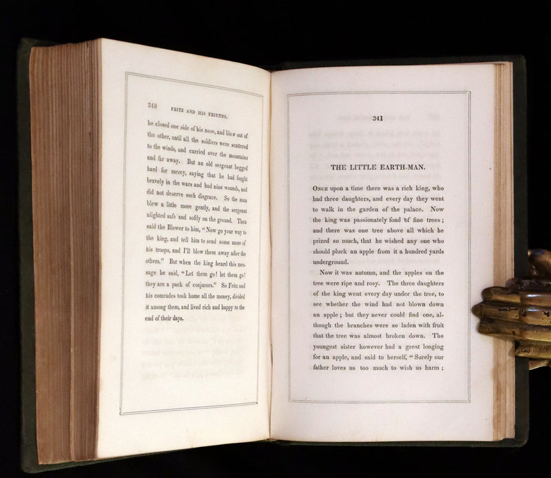 1854 Scarce First Edition - The Brothers GRIMM - Stray Leaves from Fairy Land, for Boys and Girls. Illustrated.