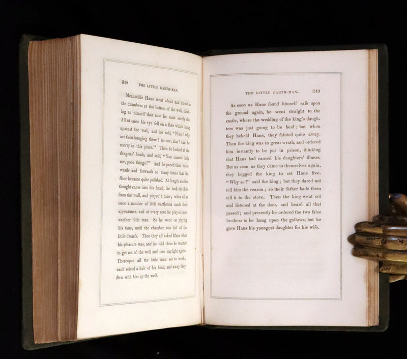 1854 Scarce First Edition - The Brothers GRIMM - Stray Leaves from Fairy Land, for Boys and Girls. Illustrated.