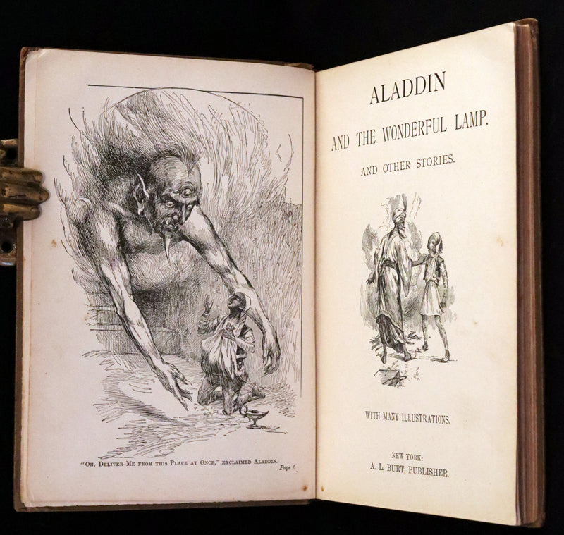 1899 Rare Book - ALADDIN and the Wonderful Lamp & Other Stories.