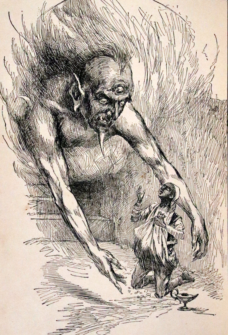 1899 Rare Book - ALADDIN and the Wonderful Lamp & Other Stories.