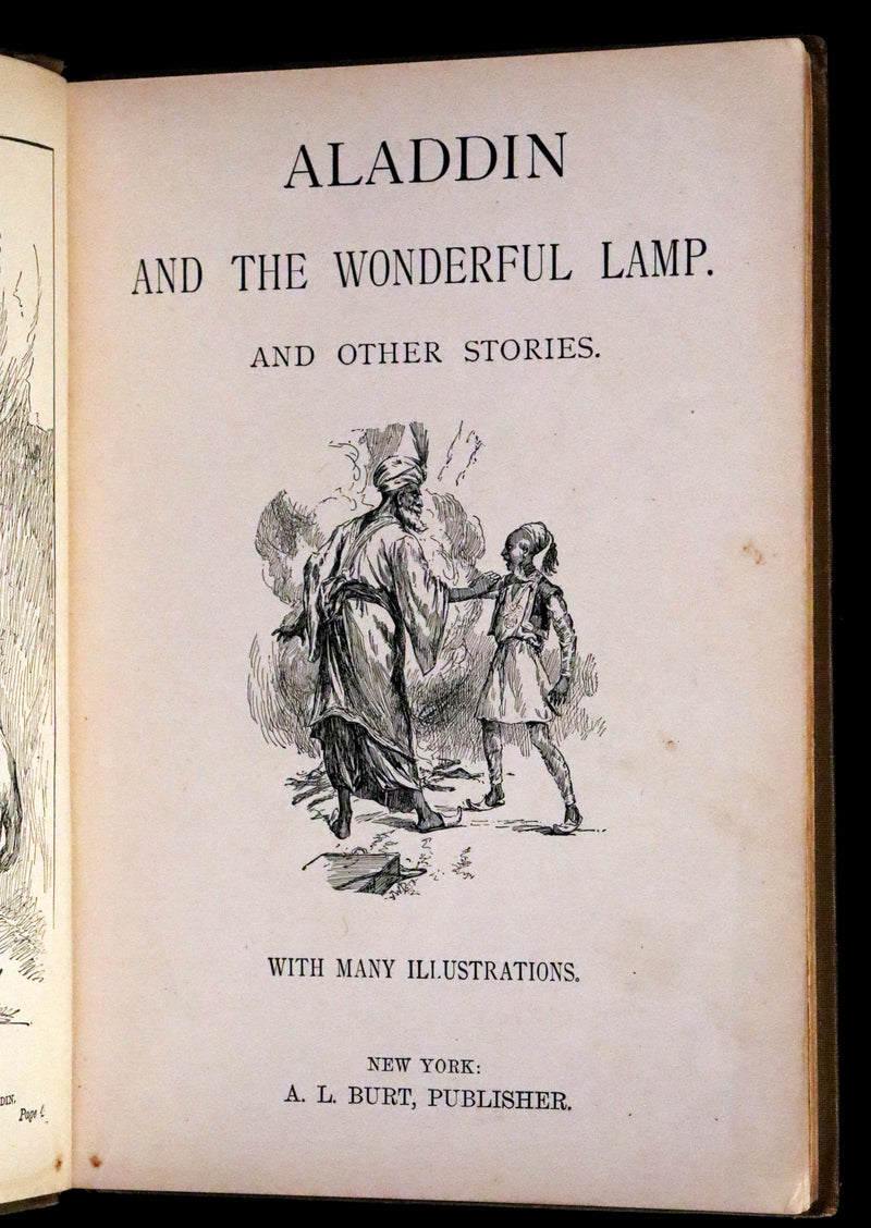 1899 Rare Book - ALADDIN and the Wonderful Lamp & Other Stories.