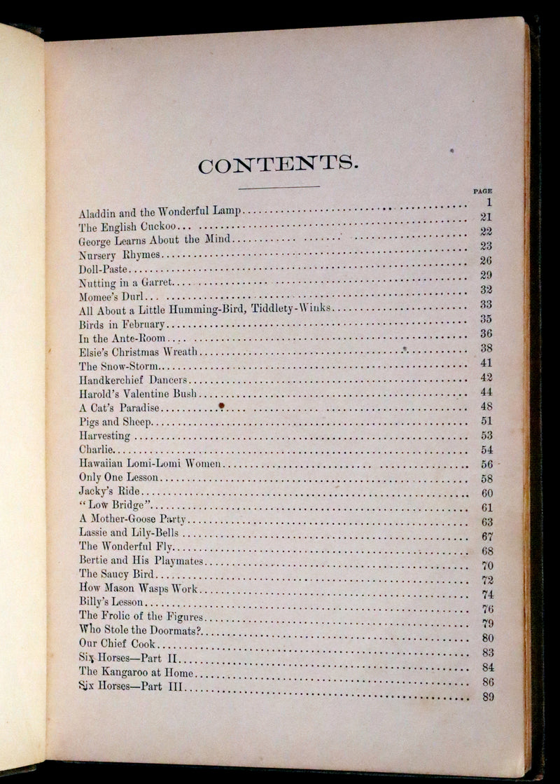 1899 Rare Book - ALADDIN and the Wonderful Lamp & Other Stories.
