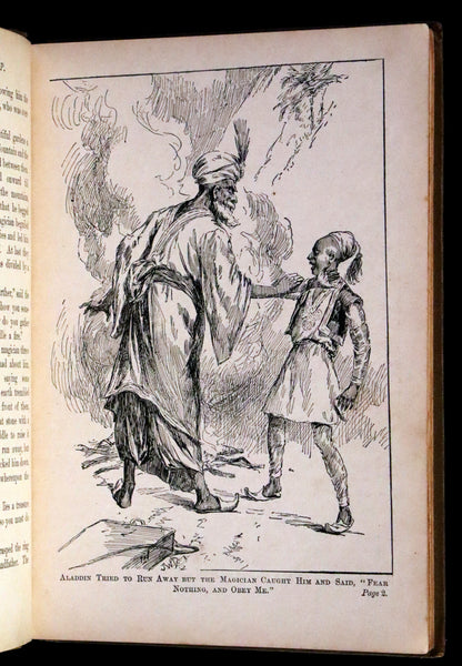 1899 Rare Book - ALADDIN and the Wonderful Lamp & Other Stories.