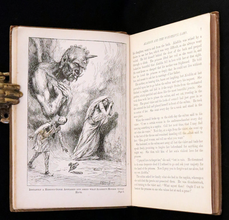 1899 Rare Book - ALADDIN and the Wonderful Lamp & Other Stories.