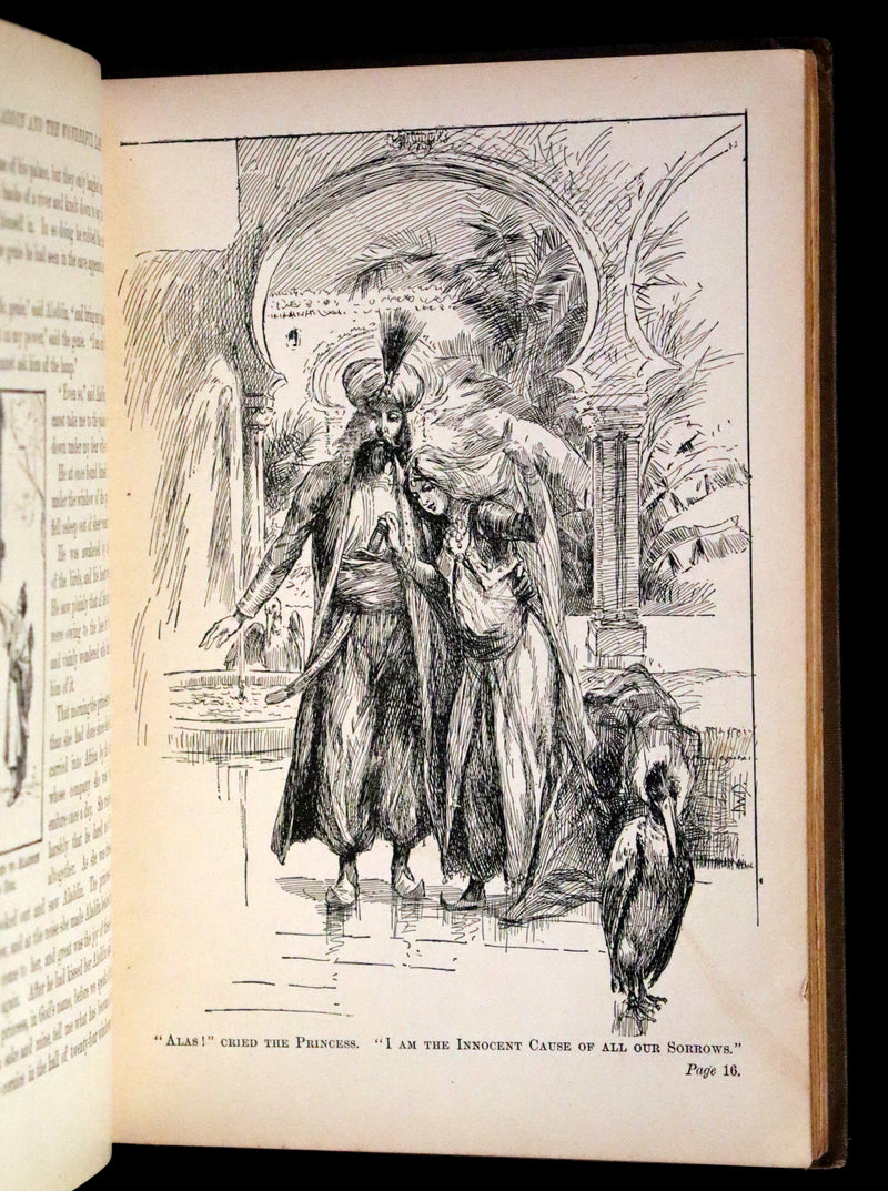 1899 Rare Book - ALADDIN and the Wonderful Lamp & Other Stories.