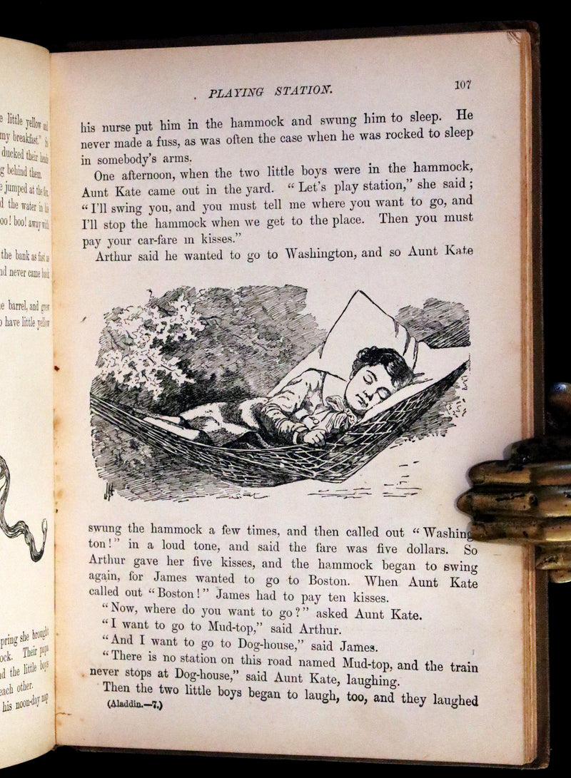 1899 Rare Book - ALADDIN and the Wonderful Lamp & Other Stories.