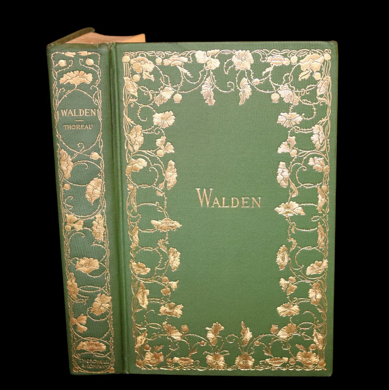 1899 First Copeland Illustrated Edition - WALDEN or Life in the Woods by Henry David Thoreau.