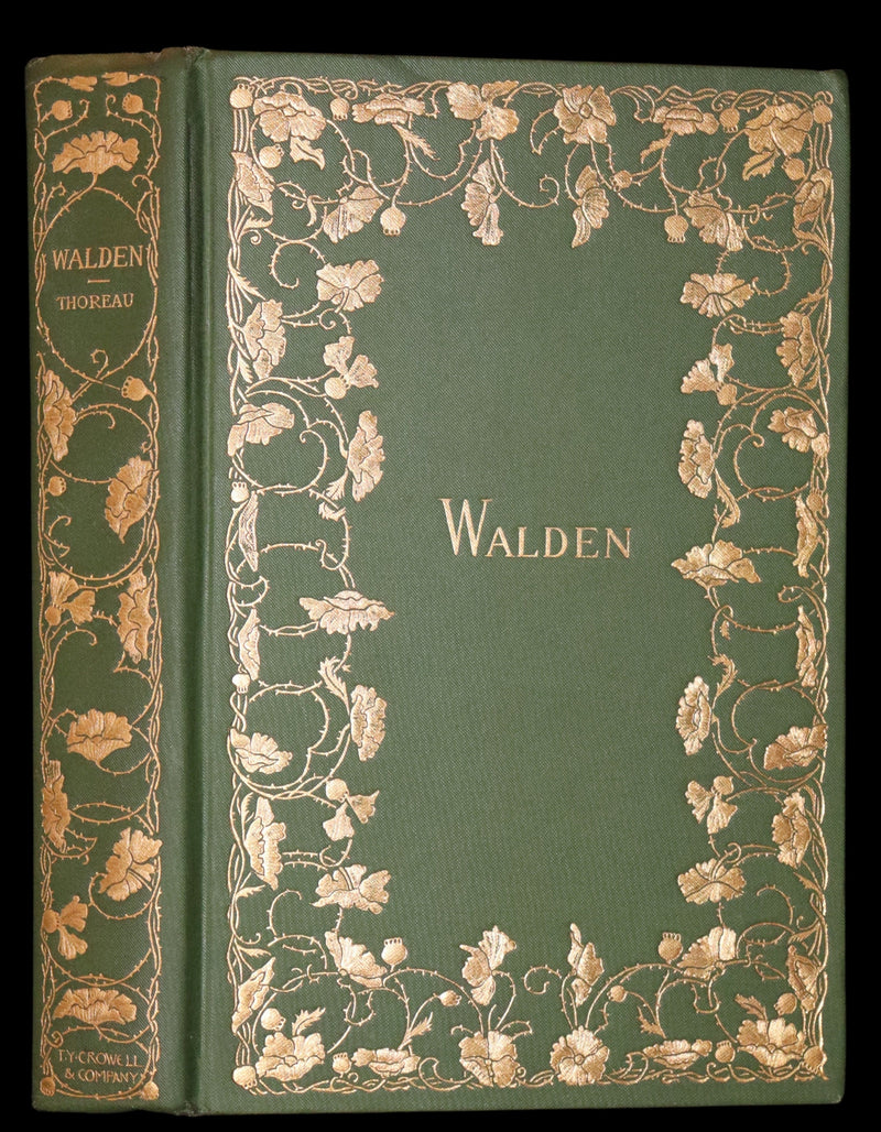 1899 First Copeland Illustrated Edition - WALDEN or Life in the Woods by Henry David Thoreau.