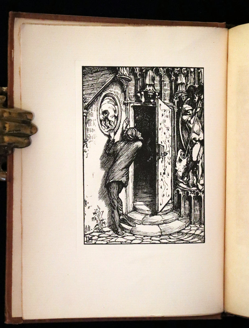 1896 Rare First Edition Book on Werewolves - THE WERE-WOLF by Clemence Housman.