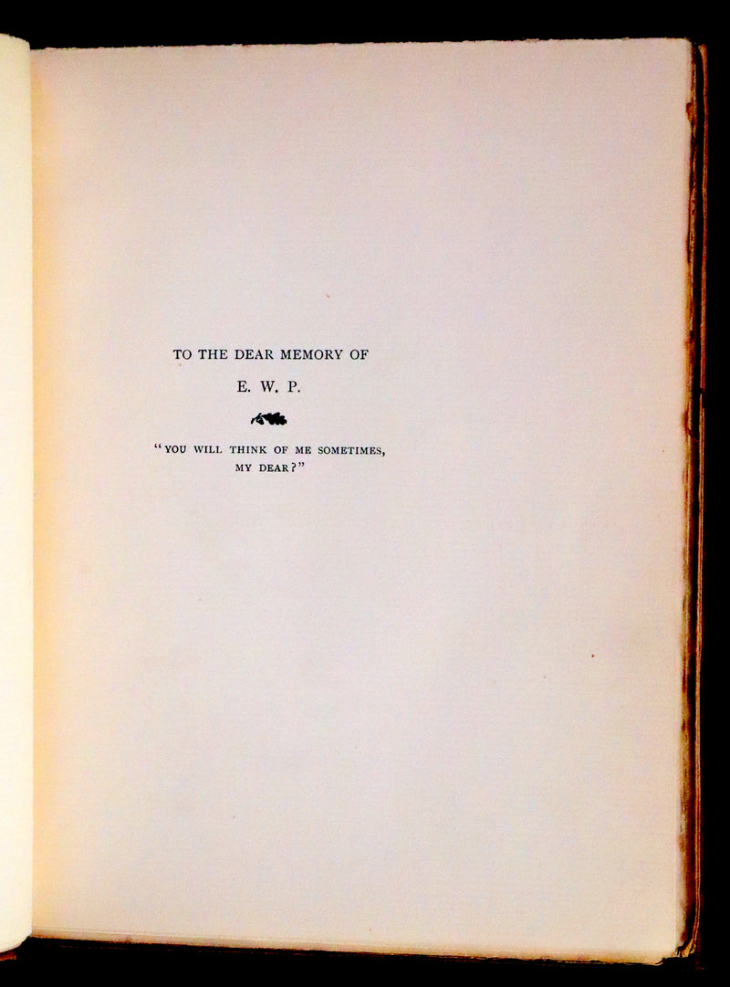 1896 Rare First Edition Book on Werewolves - THE WERE-WOLF by Clemence Housman.